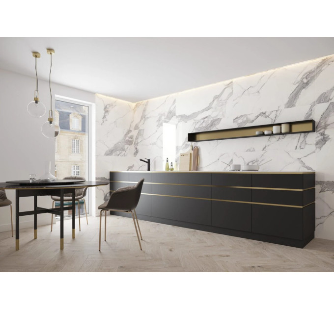 Плитка керамогранітна Calacatta White RECT 1197x1197x8 Cerrad