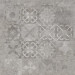 Плитка керамогранітна Softcement Silver Decor Patchwork RECT 597x597x8 Cerrad