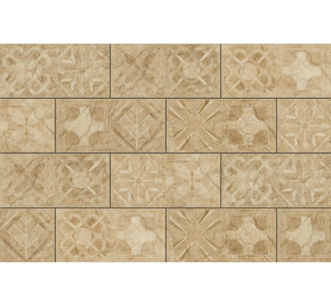 Плитка фасадна Torstone Beige Decor 148x300x9 Cerrad