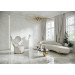 Плитка керамогранітна Marmo Thassos White POL 597x1197x8 Cerrad