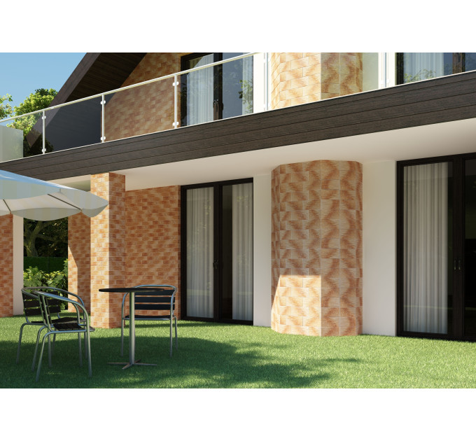 Камінь фасадний Cer 8 Mocca 14,8x30x0,9