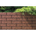 Плитка фасадна Burgund Rustiko 6,5x24,5x0,65