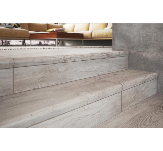 Сходинка з капіносом V-shape Cortone Grigio 320-50x1202x10 Cerrad