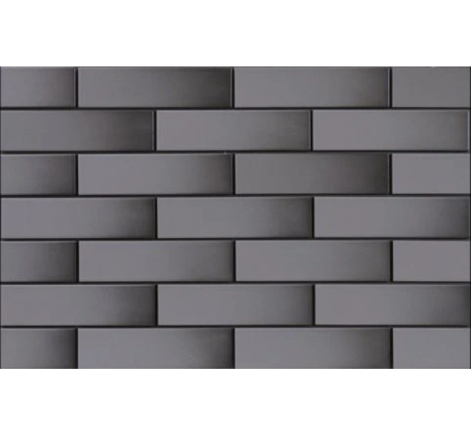 Плитка фасадна глазурована Szkliwiona Grafit 65x245x6,5 Cerrad