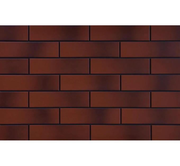 Плитка фасадна Burgund (з відтінком) 6,5x24,5x0,65