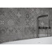 Плитка керамогранітна Softcement Graphite Decor Patchwork RECT 597x597x8 Cerrad