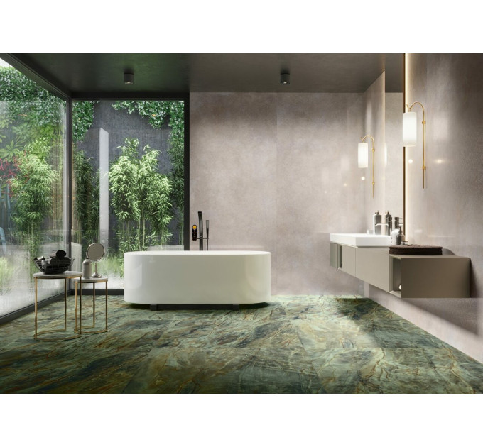 Плитка керамогранітна Brazilian Quartzite Green RECT 597x1197x8 Cerrad