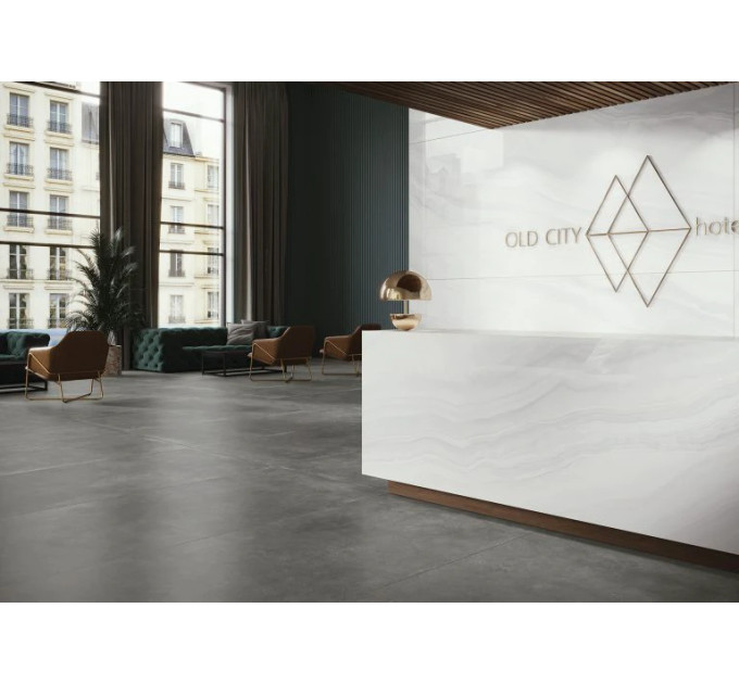 Плитка керамогранітна Modern Concrete Graphite RECT 1197x2797x6 Cerrad