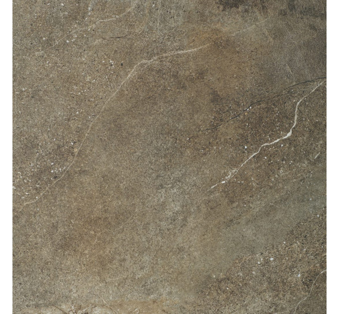 Плитка керамогранітна Cliff Dark Brown 2.0 RECT 597x597x20 Cerrad