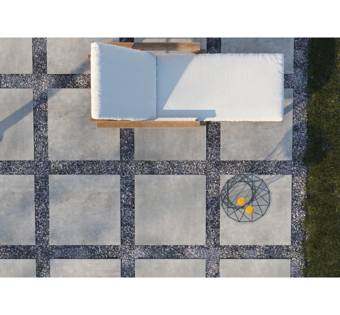 Плитка підлогова Montego Grafit RECT 39,7x79,7x2