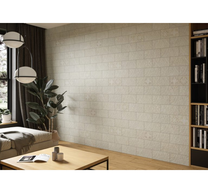 Камінь фасадний Torstone Bianco Decor 14,8x30x0,9