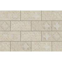 Камінь фасадний Torstone Bianco Decor 14,8x30x0,9