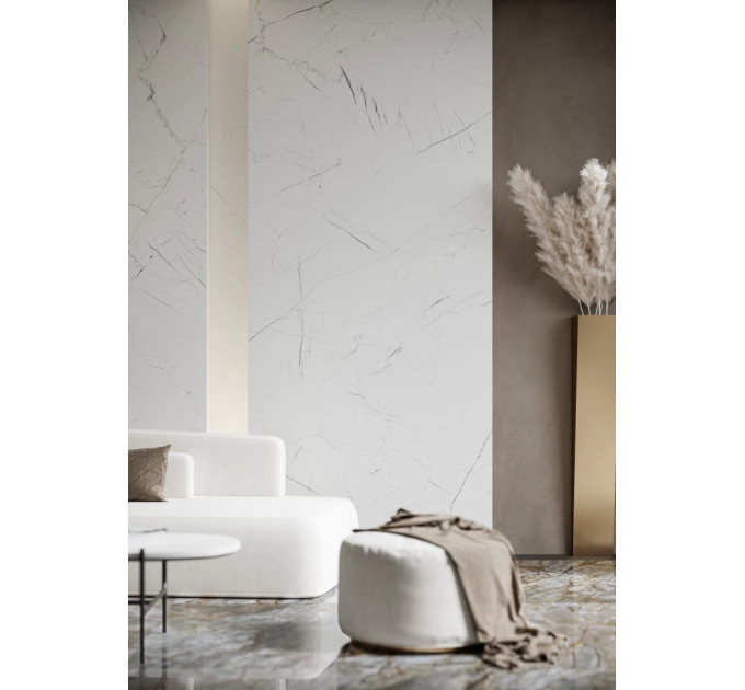 Плитка керамогранітна Marmo Thassos White RECT 1197x1197x8 Cerrad