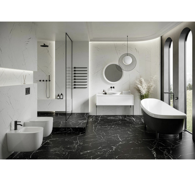 Плитка керамогранітна Marmo Thassos White RECT 1197x1197x8 Cerrad