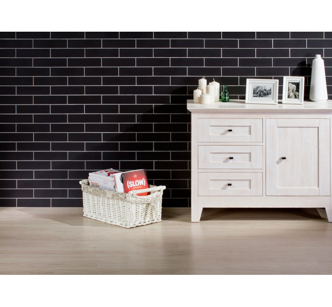 Плитка фасадна Nero GLAZED 6,5x24,5x0,65