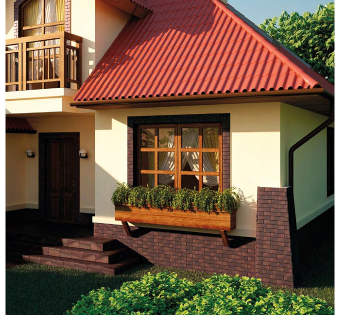 Плитка підлогова Country Wisnia 14,8x30x1,1