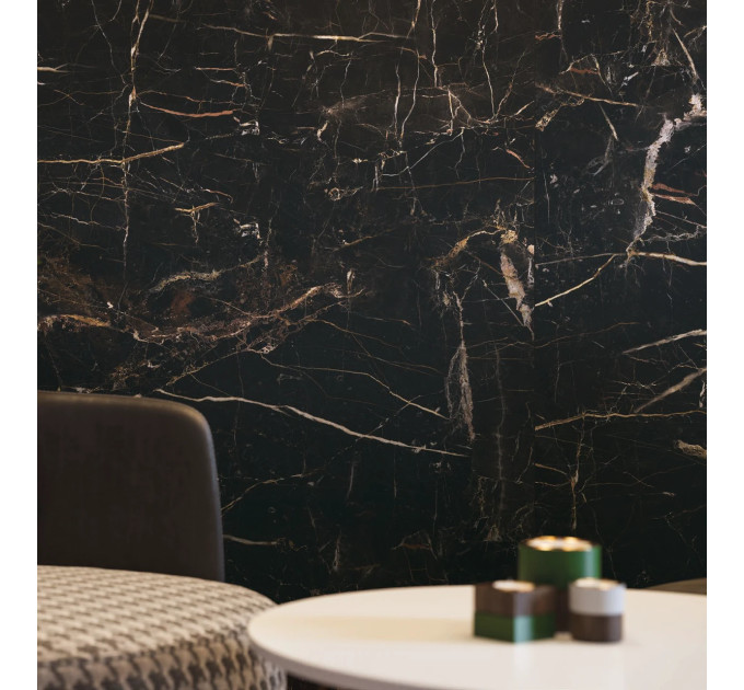 Плитка керамогранітна Marquina Gold RECT 597x1197x8 Cerrad