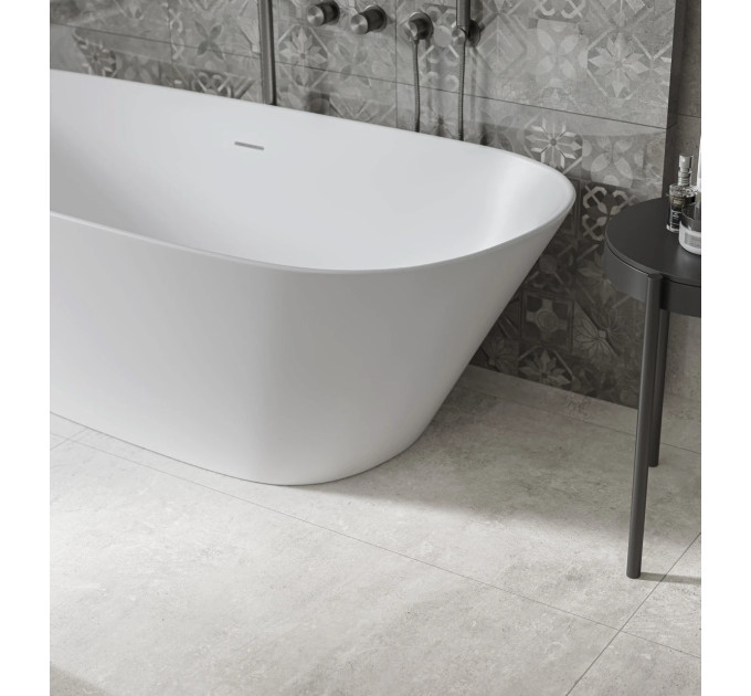 Плитка керамогранітна Softcement White RECT 597x1197x8 Cerrad