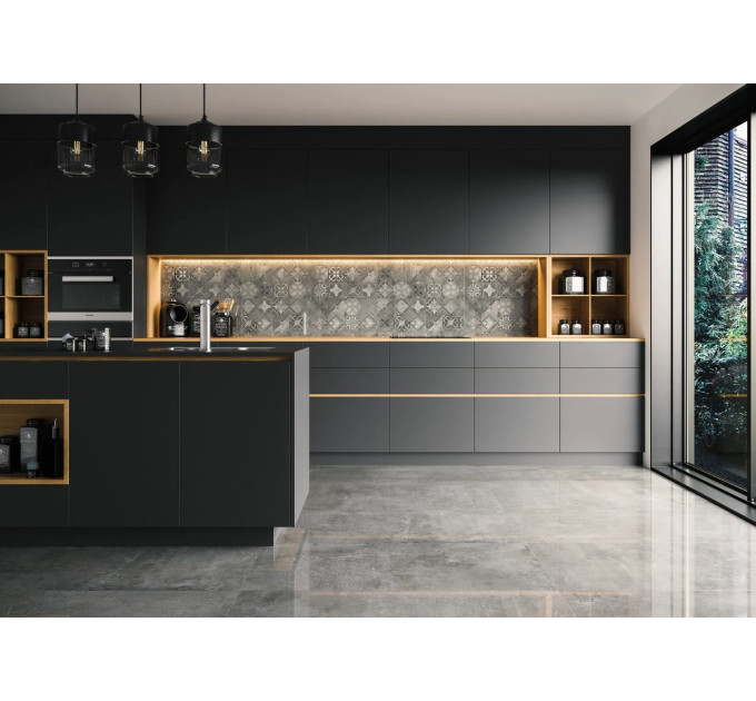 Плитка керамогранітна Softcement Graphite RECT 597x1197x8 Cerrad