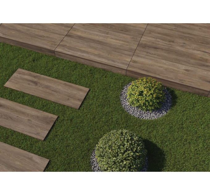 Плитка керамогранітна Tauro Brown RECT 397x1197x20 Cerrad
