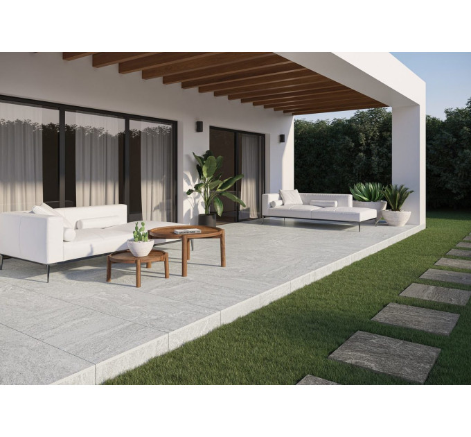 Плитка керамогранітна Arragos Grey 2.0 RECT 597x597x20 Cerrad