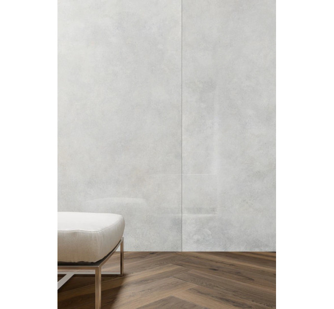 Плитка керамогранітна Modern Concrete Silver SILKY CRISTAL LAP 1197x2797x6 Cerrad