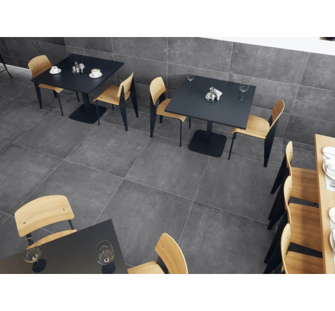 Плитка керамогранітна Montego Antracyt RECT 797x797x9 Cerrad