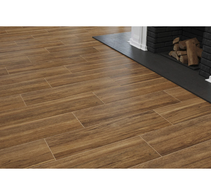 Плитка підлогова Ultima Brown 17,5x60x0,8