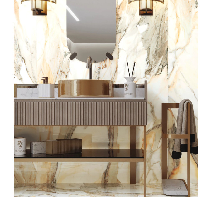 Плитка підлогова Calacatta Gold POL 59,7x119,7x0,8