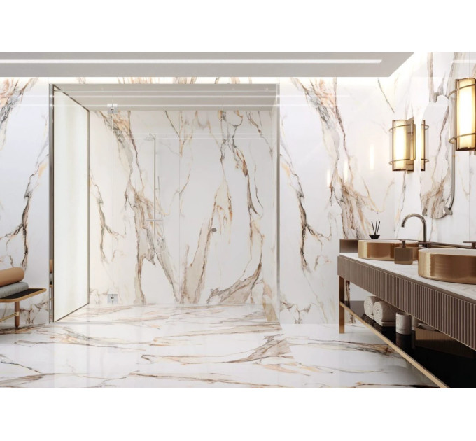 Плитка підлогова Calacatta Gold POL 59,7x119,7x0,8