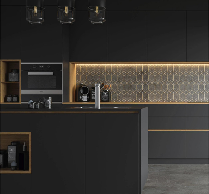 Плитка керамогранітна Softcement Graphite POL 1197x1197x8 Cerrad