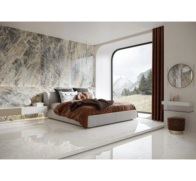 Плитка керамогранітна Brazilian Quartzite Amber POL 1197x1197x8 Cerrad