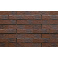 Плитка фасадна з відтінком Country Wisnia RUST 65x245x6,5 Cerrad