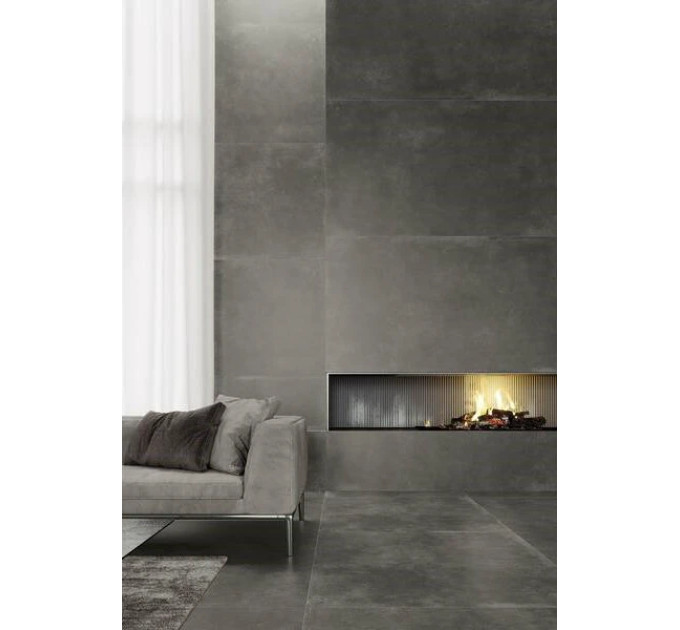 Плитка керамогранітна Concrete Graphite RECT 597x597x8 Cerrad