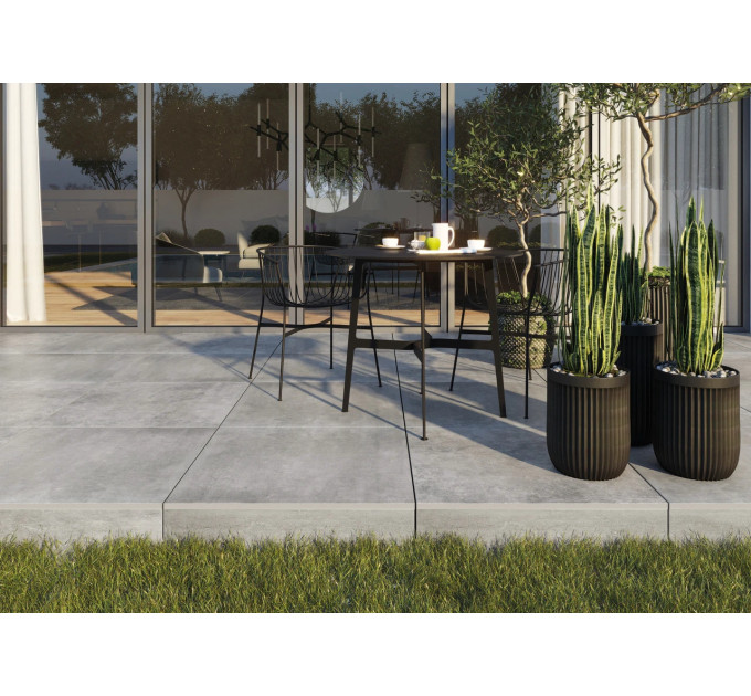 Плитка підлогова Montego Grafit RECT 79,7x79,7x2