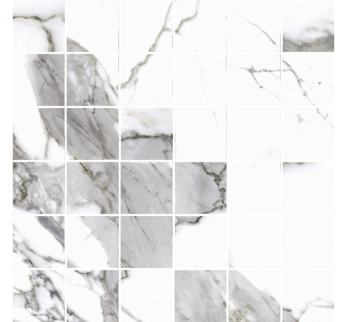 Мозаїка Calacatta White Satyna 297x297x8 Cerrad