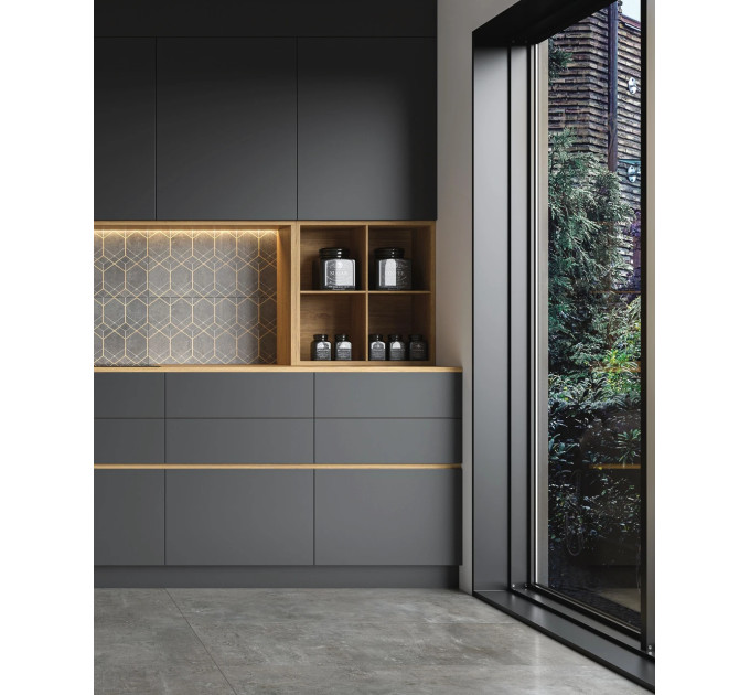 Плитка керамогранітна Softcement Graphite POL 597x1197x8 Cerrad