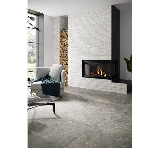 Плитка фасадна Rapid Bianco 74x300x9 Cerrad