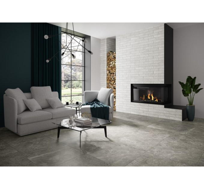 Плитка фасадна Rapid Bianco 74x300x9 Cerrad