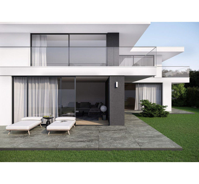 Плитка керамогранітна Crafter Nero 2.0 RECT 597x1197x20