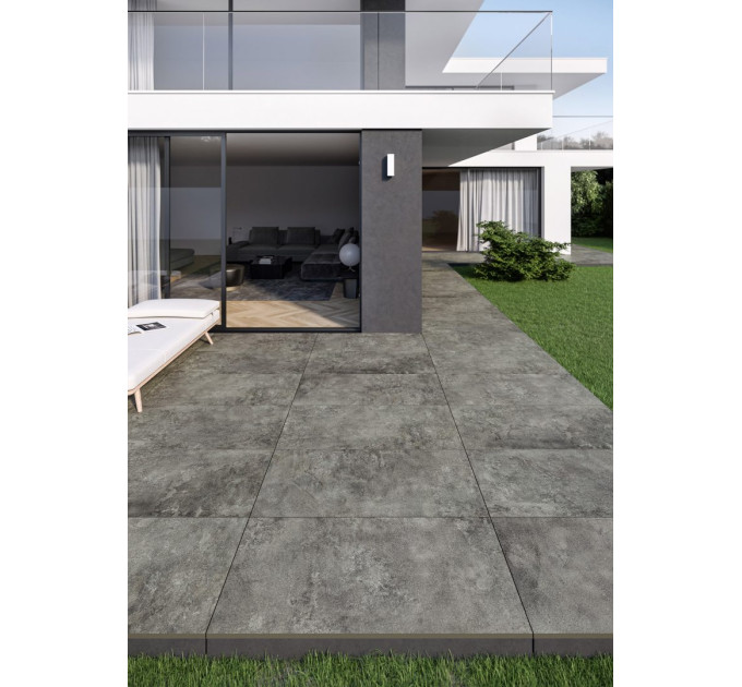 Плитка керамогранітна Crafter Nero 2.0 RECT 597x1197x20