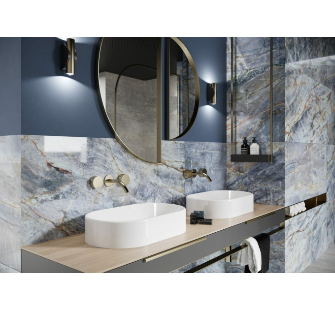 Плитка керамогранітна Brazilian Quartzite Blue POL 597x1197x8 Cerrad