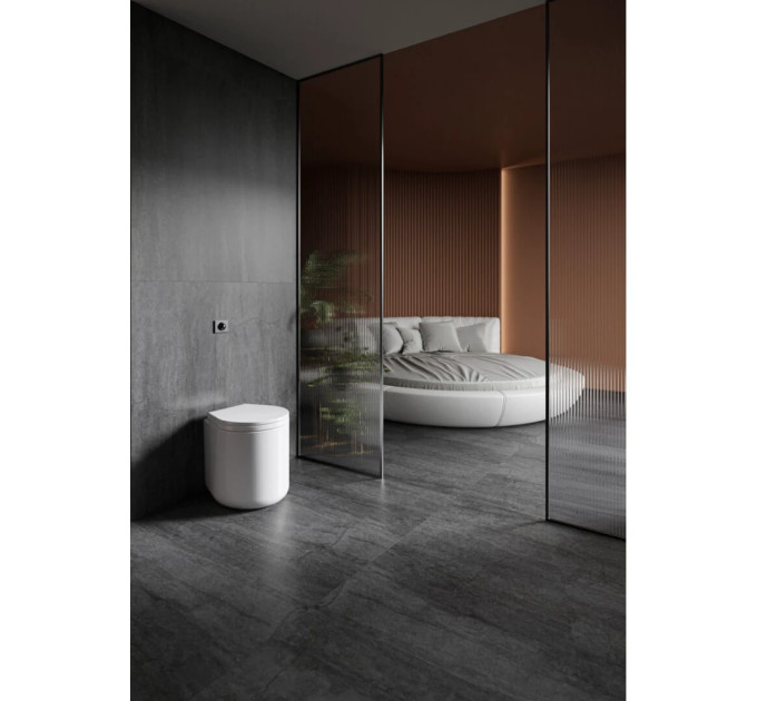 Плитка керамогранітна Dignity Graphite RECT 597x597x8 Cerrad