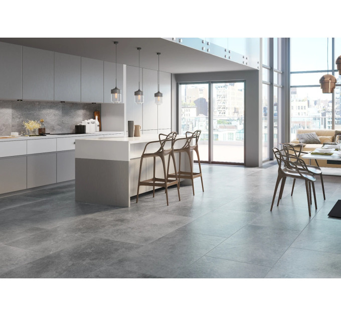 Плитка керамогранітна Tacoma Silver RECT 1197x1197x8 Cerrad
