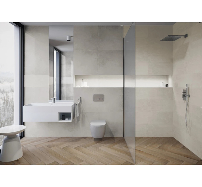 Плитка керамогранітна Tassero Gris RECT 597x597x8,5 Cerrad