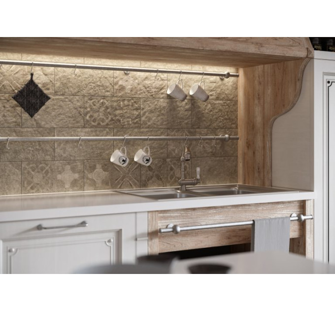 Плитка фасадна Torstone Grys Decor 148x300x9 Cerrad