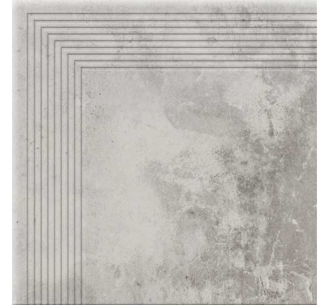 Сходинка кутова Piatto Gris 300x300x9 Cerrad
