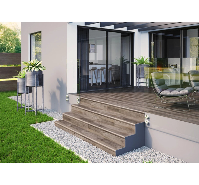 Сходинка з капіносом V-shape Mattina Beige 320-50x1202x10 Cerrad