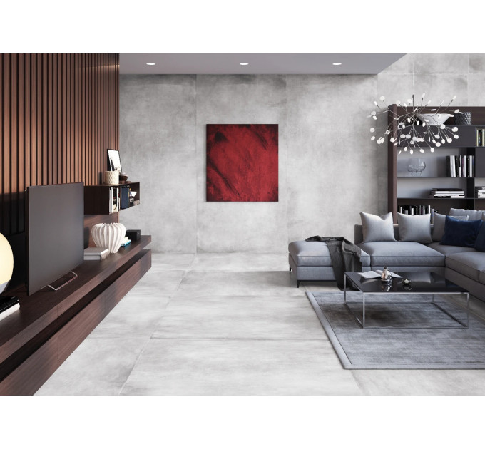 Плитка керамогранітна Concrete Gris RECT 1197x2797x6 Cerrad
