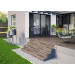 Сходинка з капіносом V-shape Mattina Grigio 320-50x1202x10 Cerrad